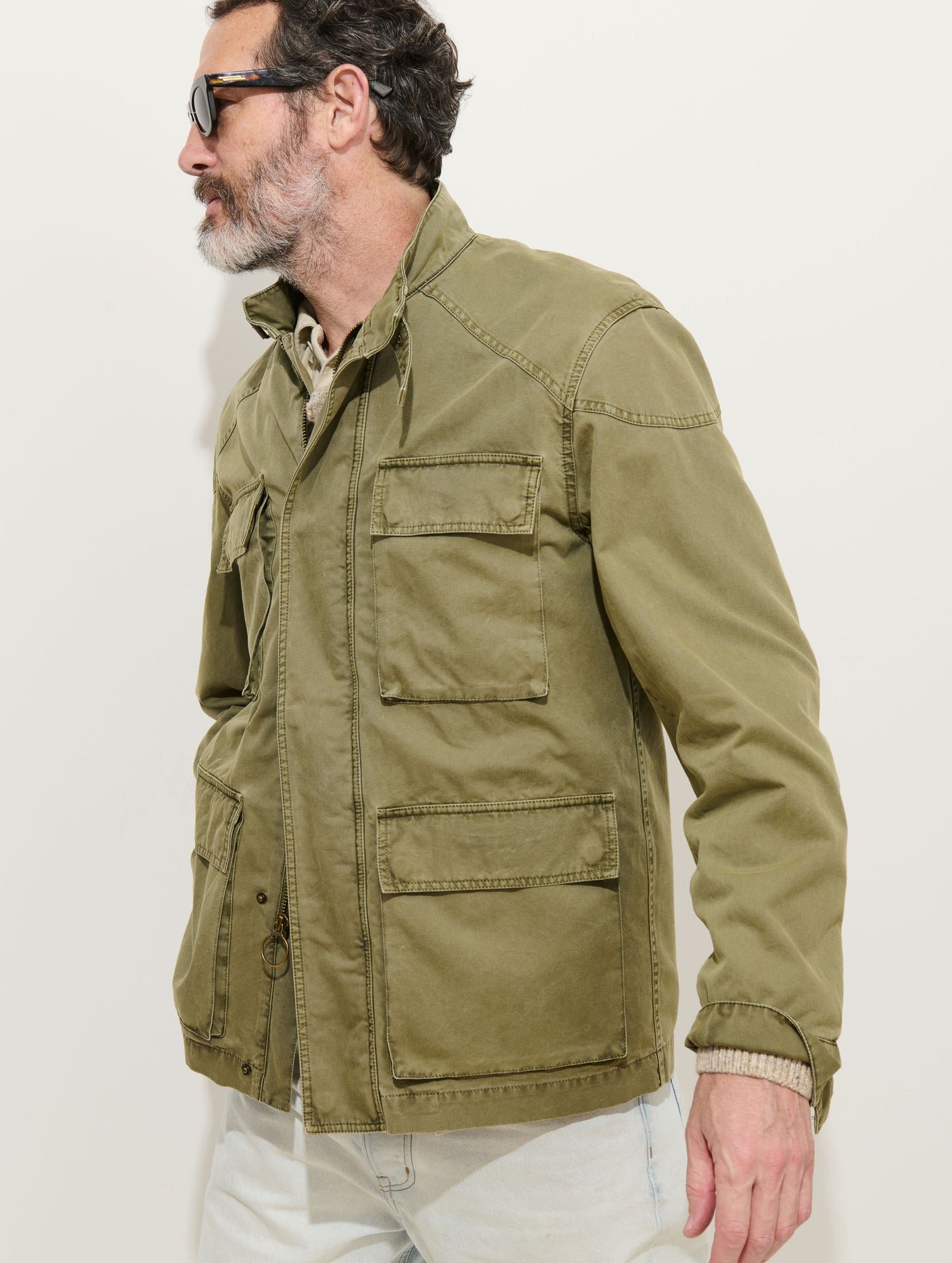 Canvas Moto Jacket