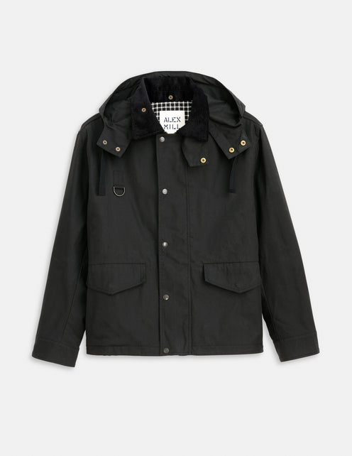Highland Utility Jacket In Waxed Cotton