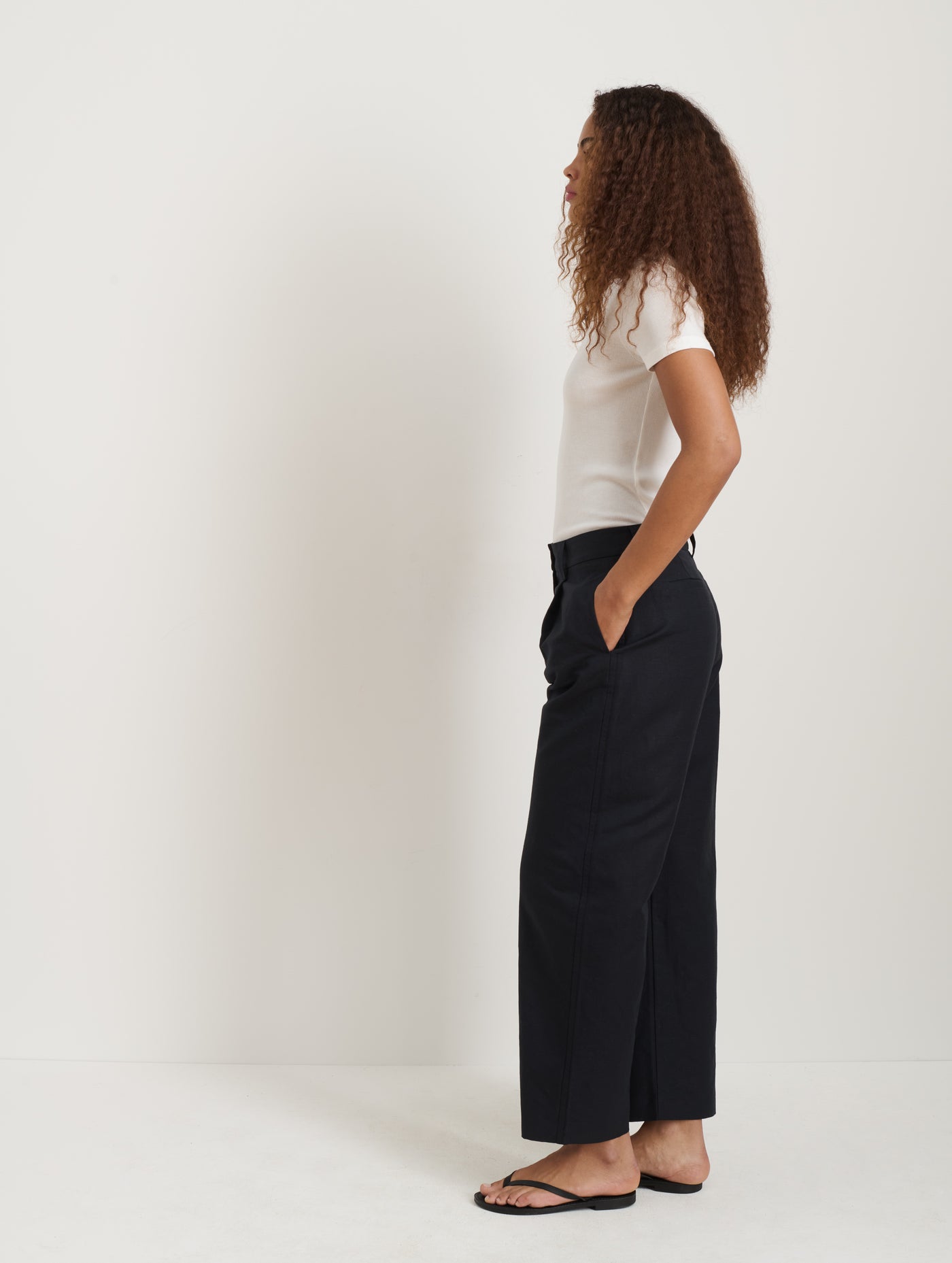 Soho Pant in Linen Cotton
