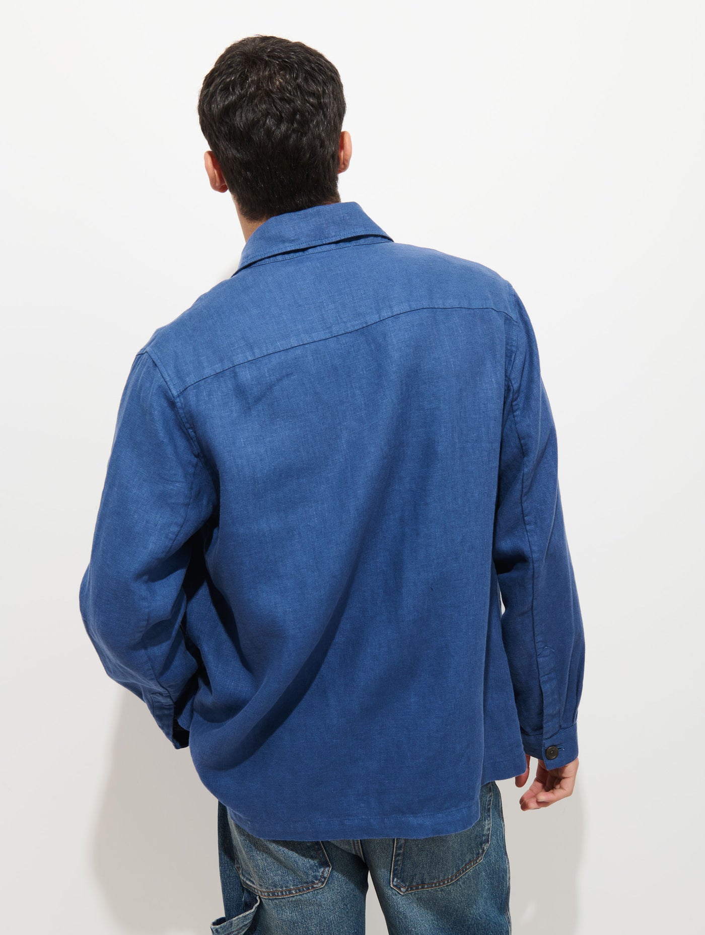 Riviera Work Jacket In Linen