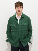 Riviera Work Jacket In Linen