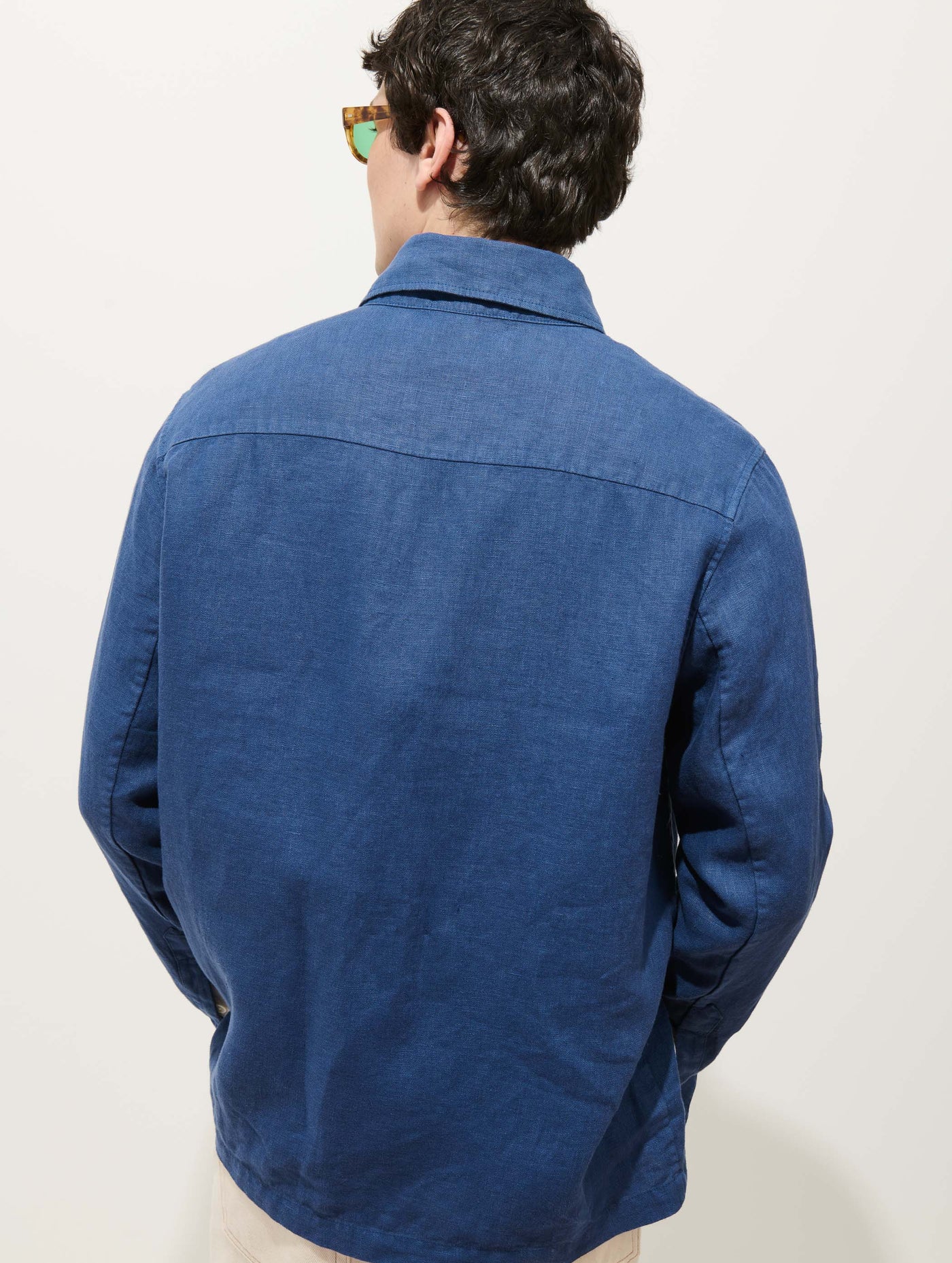 Riviera Work Jacket In Linen
