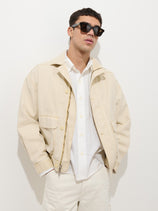 Giorgio Bomber Jacket In Canvas