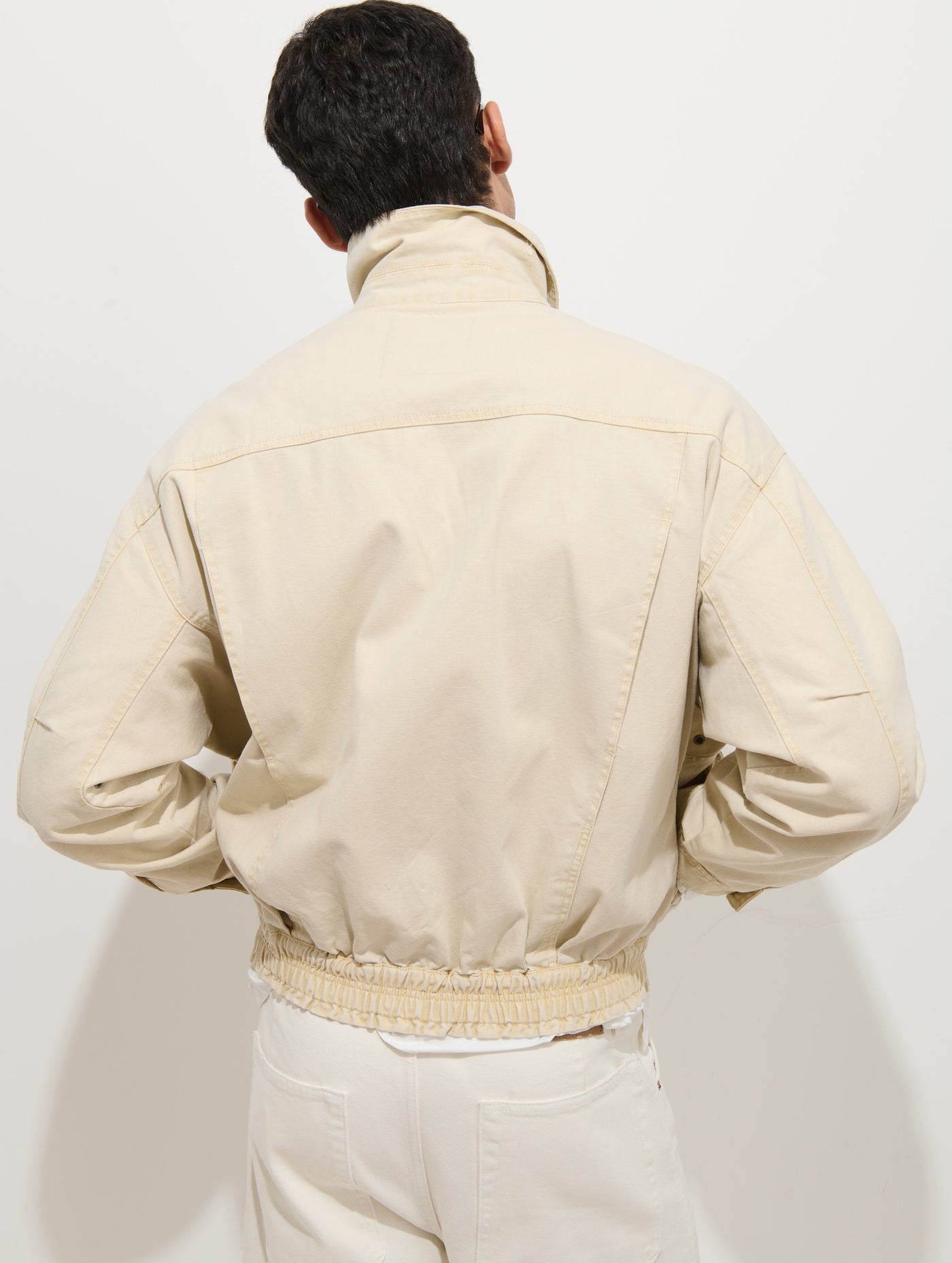 Giorgio Bomber Jacket In Canvas