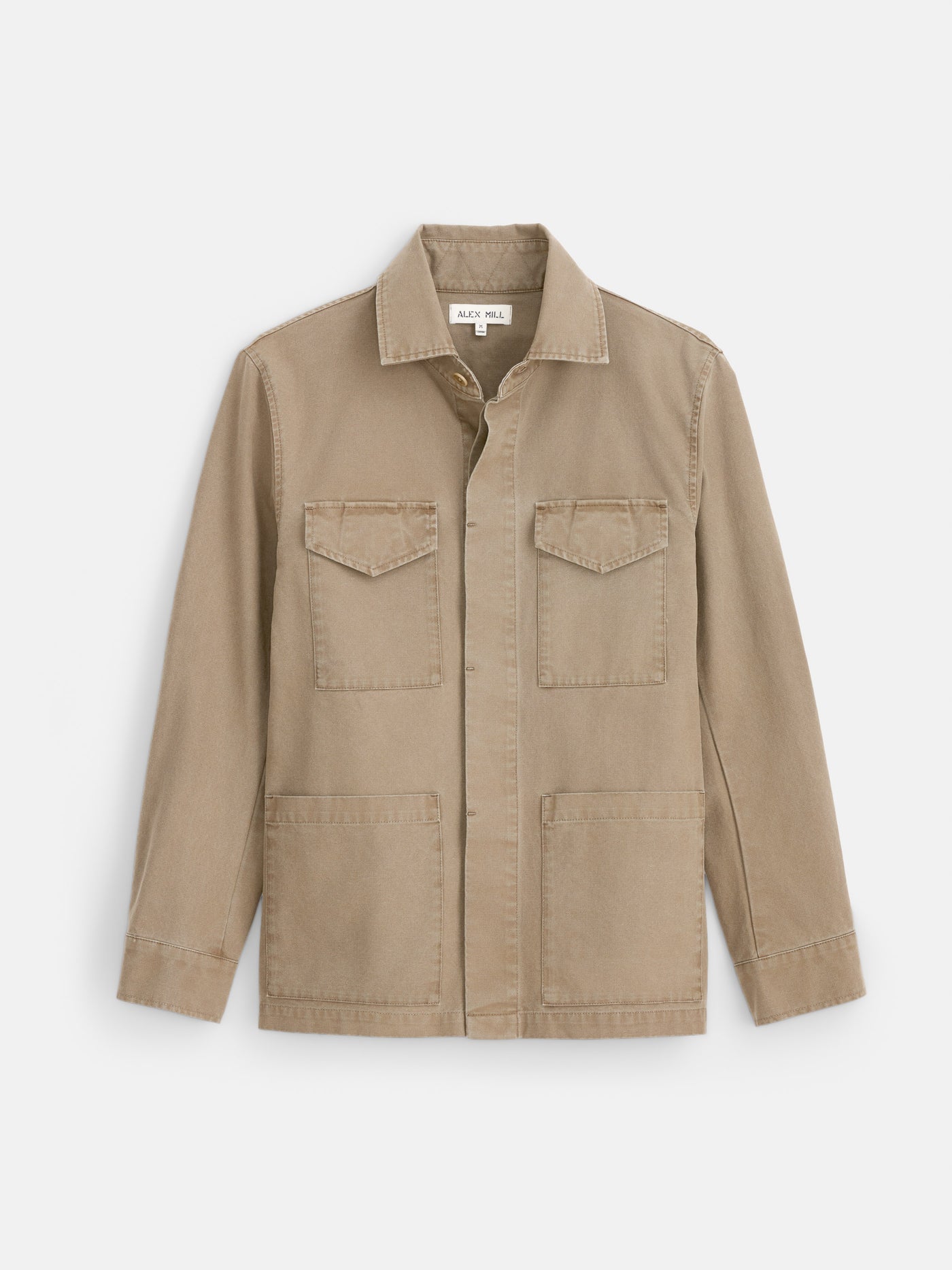 Garment Dyed Chore Jacket in Canvas