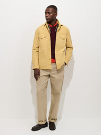 Garment Dyed Work Jacket in Canvas