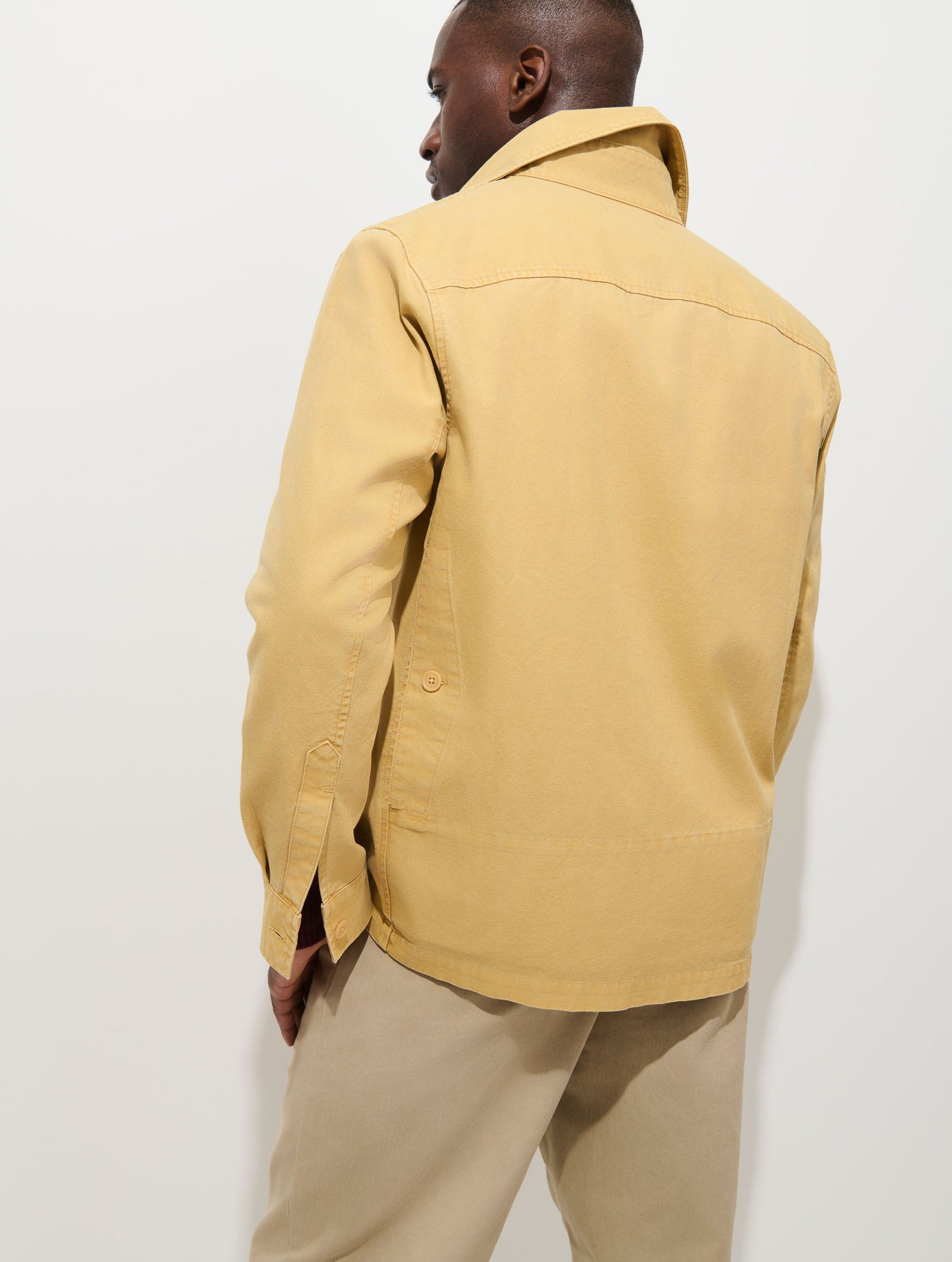 Garment Dyed Work Jacket in Canvas