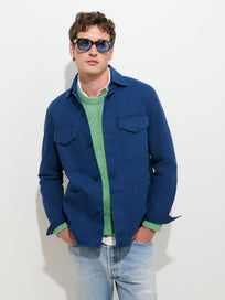 Garment Dyed Work Jacket in Canvas