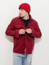 Garment Dyed Chore Jacket in Corduroy
