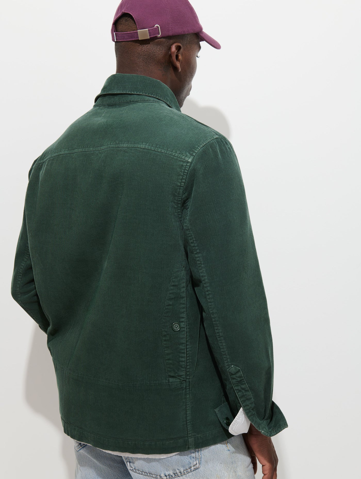 Garment Dyed Chore Jacket in Corduroy
