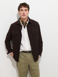 Garment Dyed Chore Jacket in Corduroy