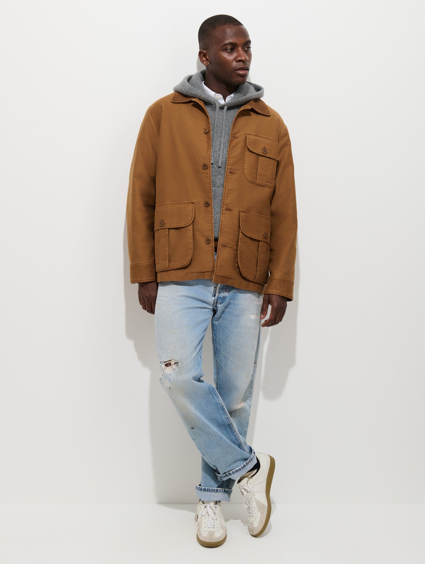Hunting Jacket In Moleskin