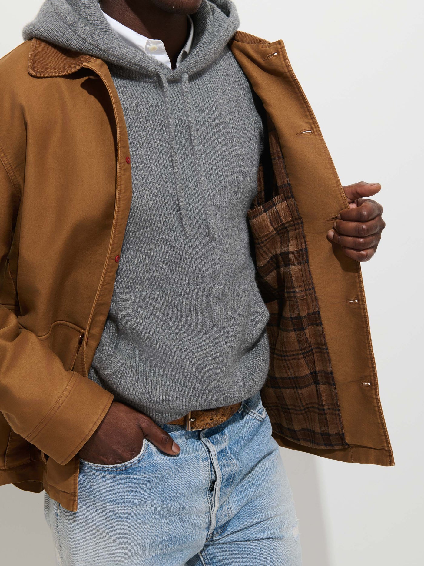 Clifton Jacket In Moleskin