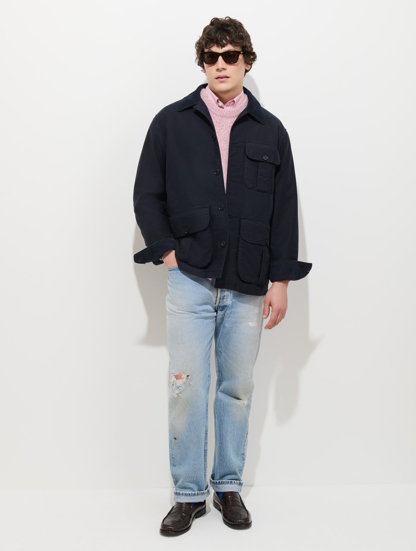 Hunting Jacket In Moleskin