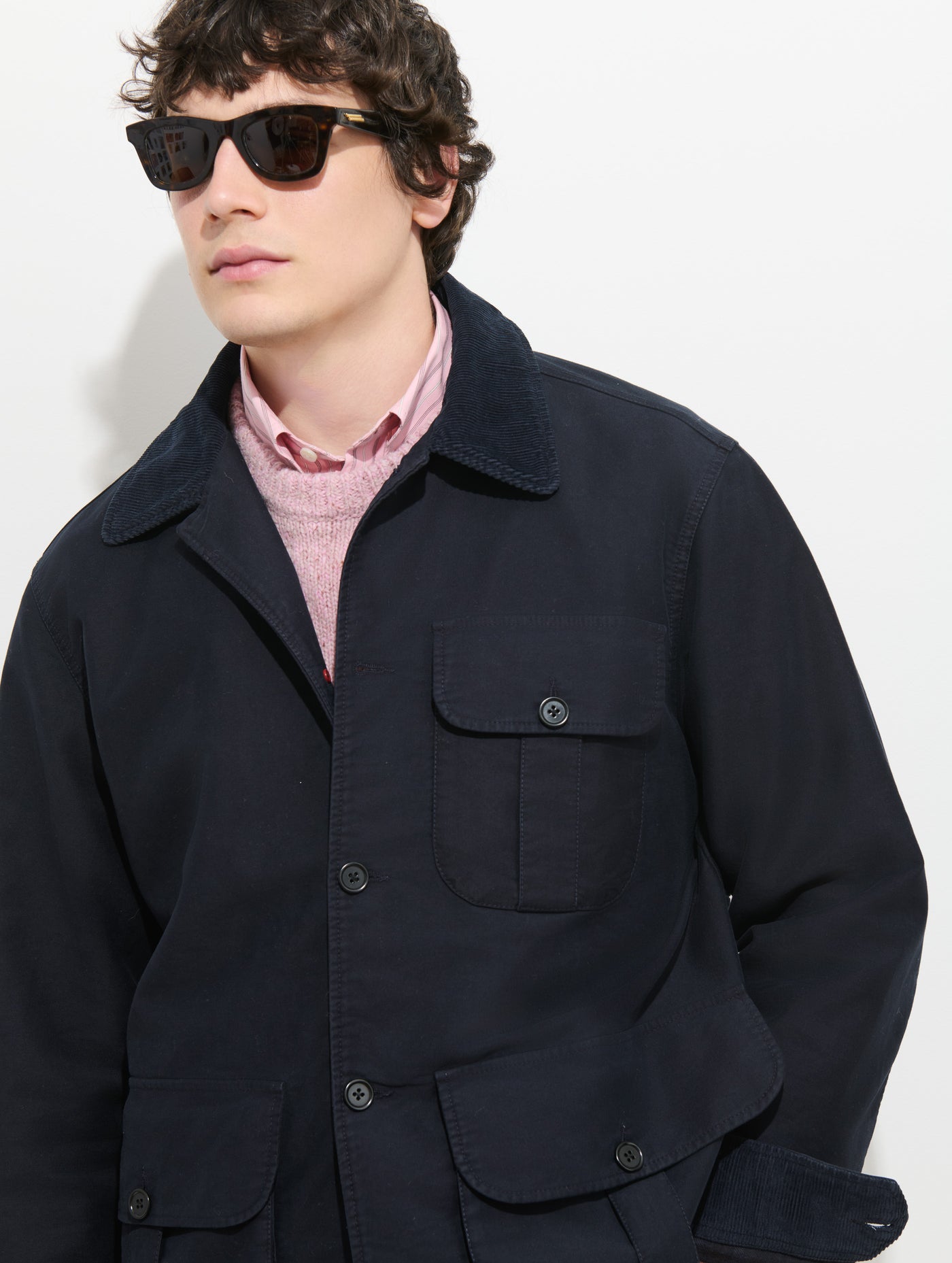 Hunting Jacket In Moleskin