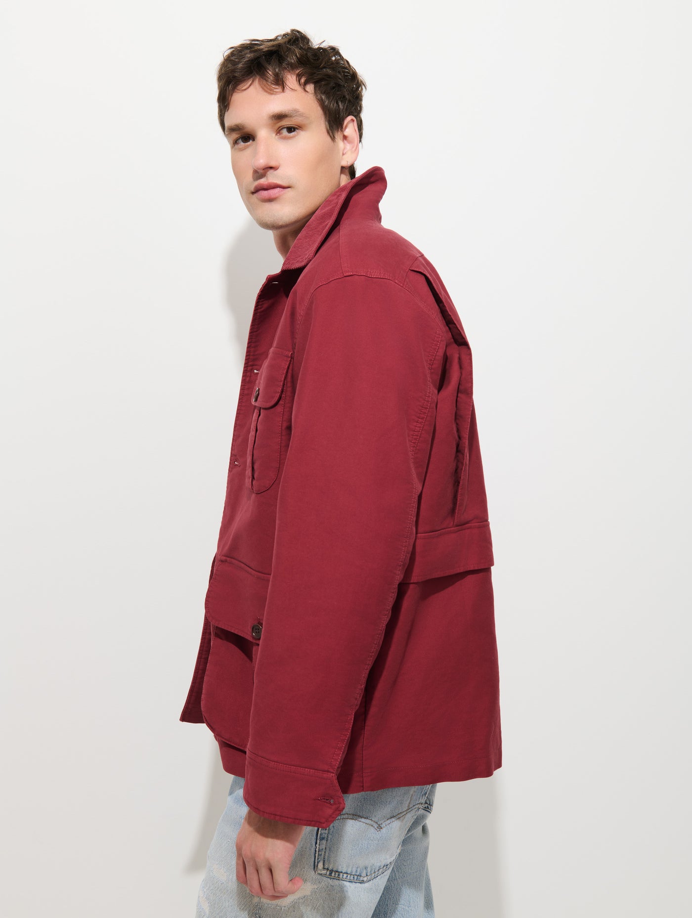 Clifton Jacket In Moleskin