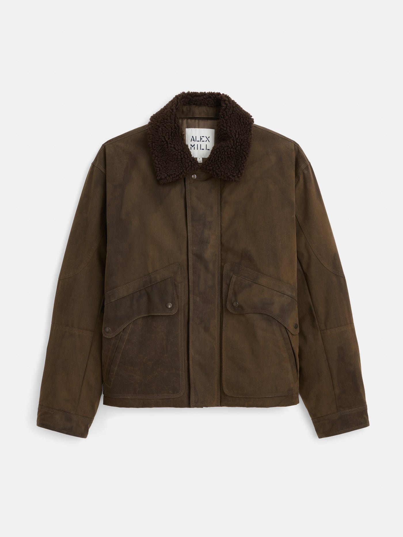 Ford Bomber Jacket in Waxed Canvas