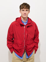 David Windbreaker In Crinkle Nylon