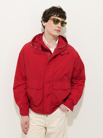 David Windbreaker In Crinkle Nylon