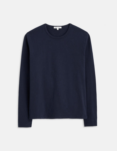 The Standard Long-Sleeve T-Shirt In Slub Cotton