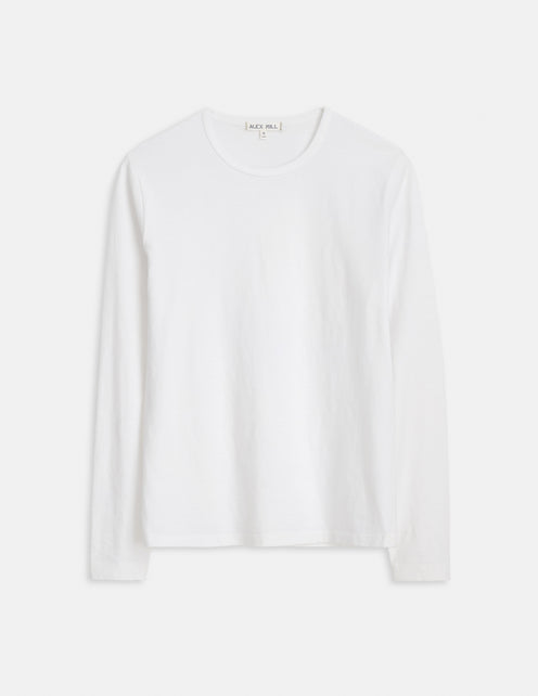 The Standard Long-Sleeve T-Shirt In Slub Cotton
