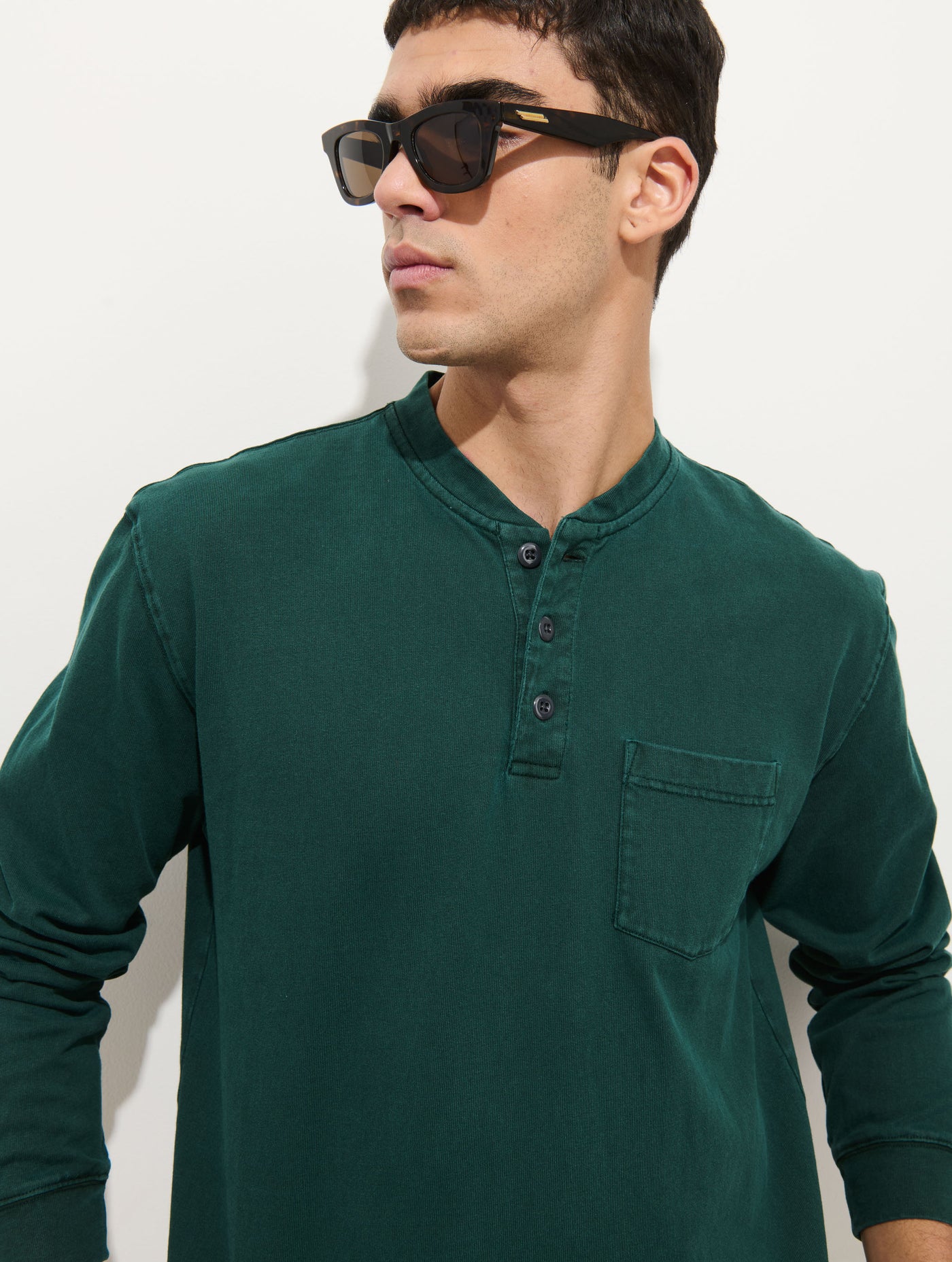 Alan Henley In Heavyweight Cotton