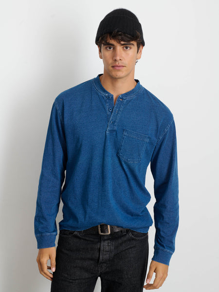 Alan Henley In Indigo Slub Cotton – Alex Mill