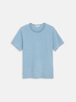 Standard Tee In Light Indigo Stripe In Light Indigo