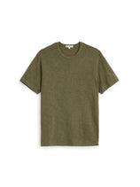 The Standard T Shirt In Slub Cotton In Olive Grey