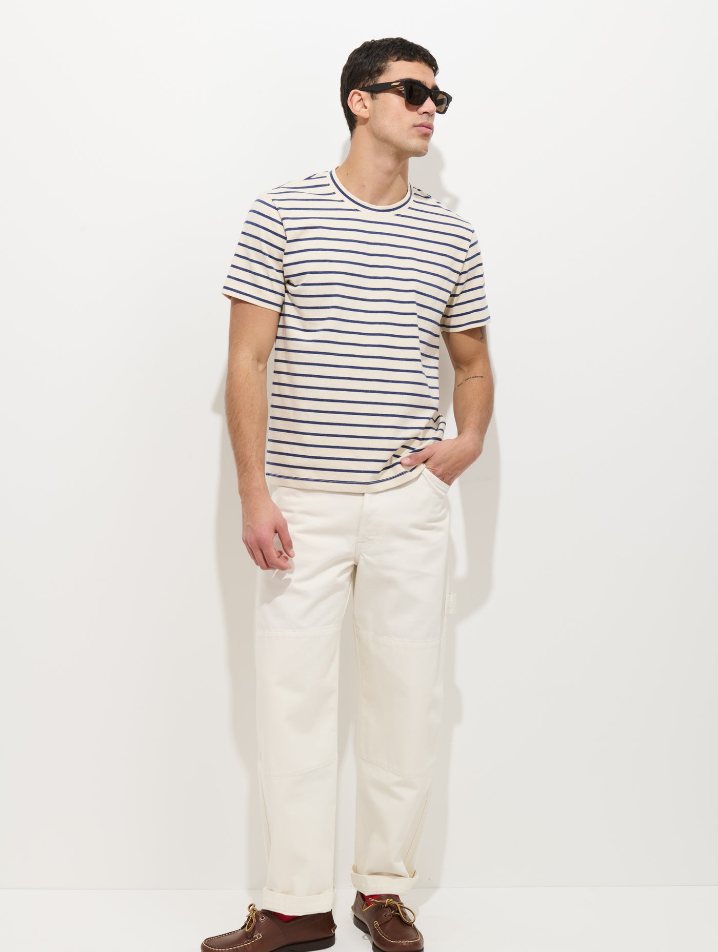 Standard Striped Tee In Cotton