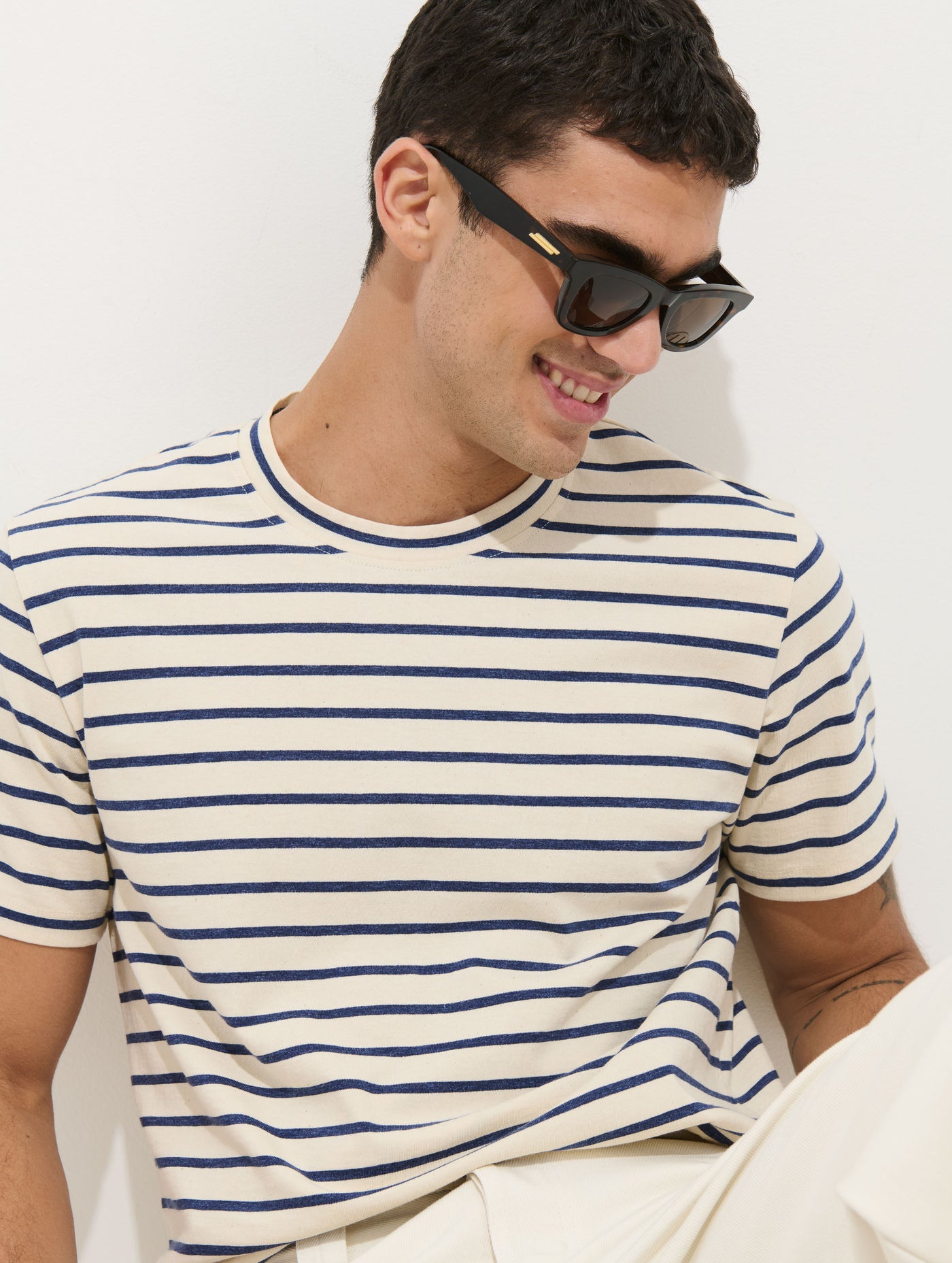 Standard Striped Tee In Cotton