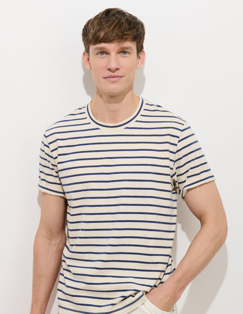 Standard Striped Tee In Cotton