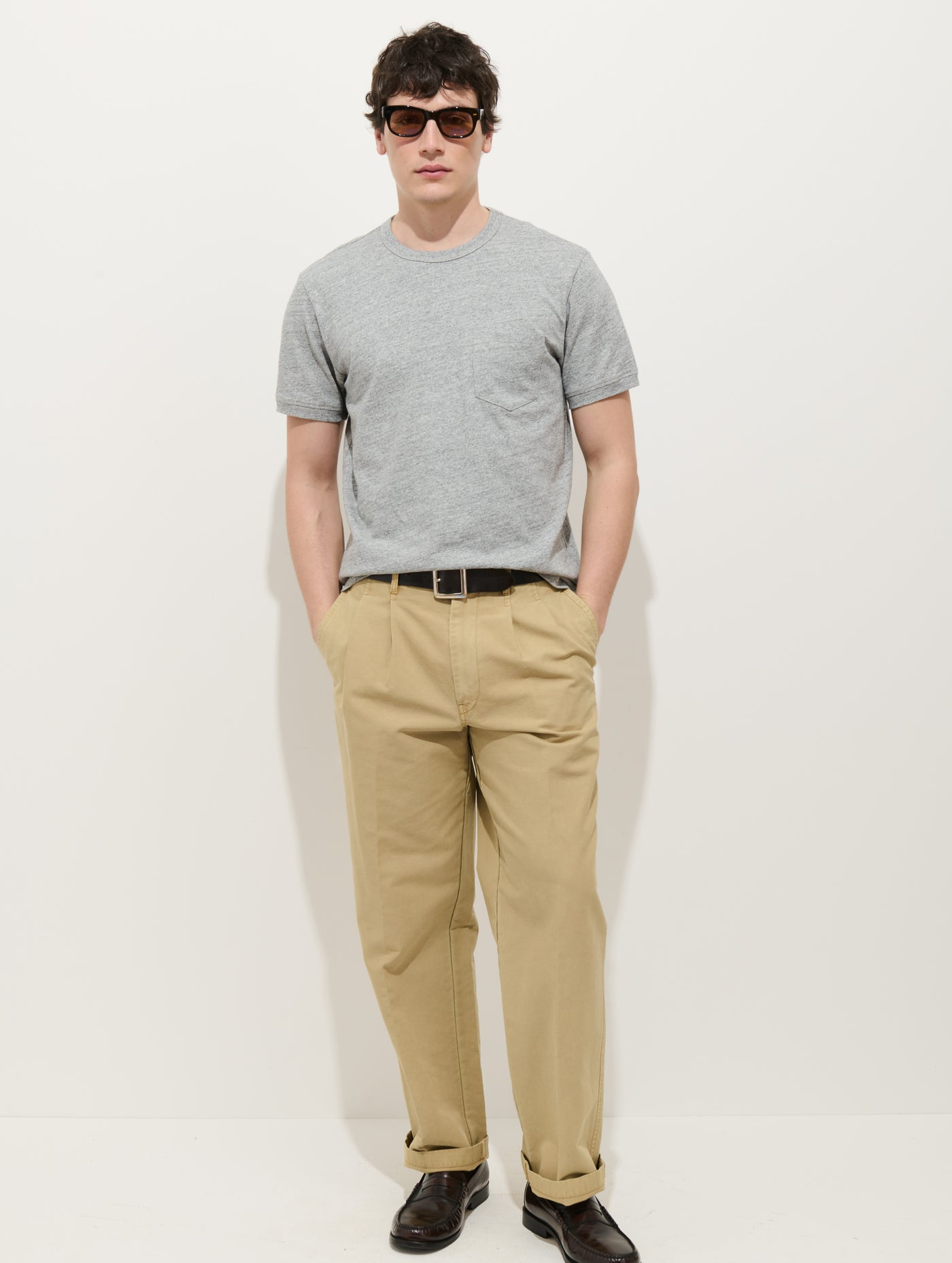 Standard Pocket Tee In Slub Cotton