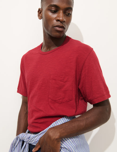 Standard Pocket Tee in Slub Cotton