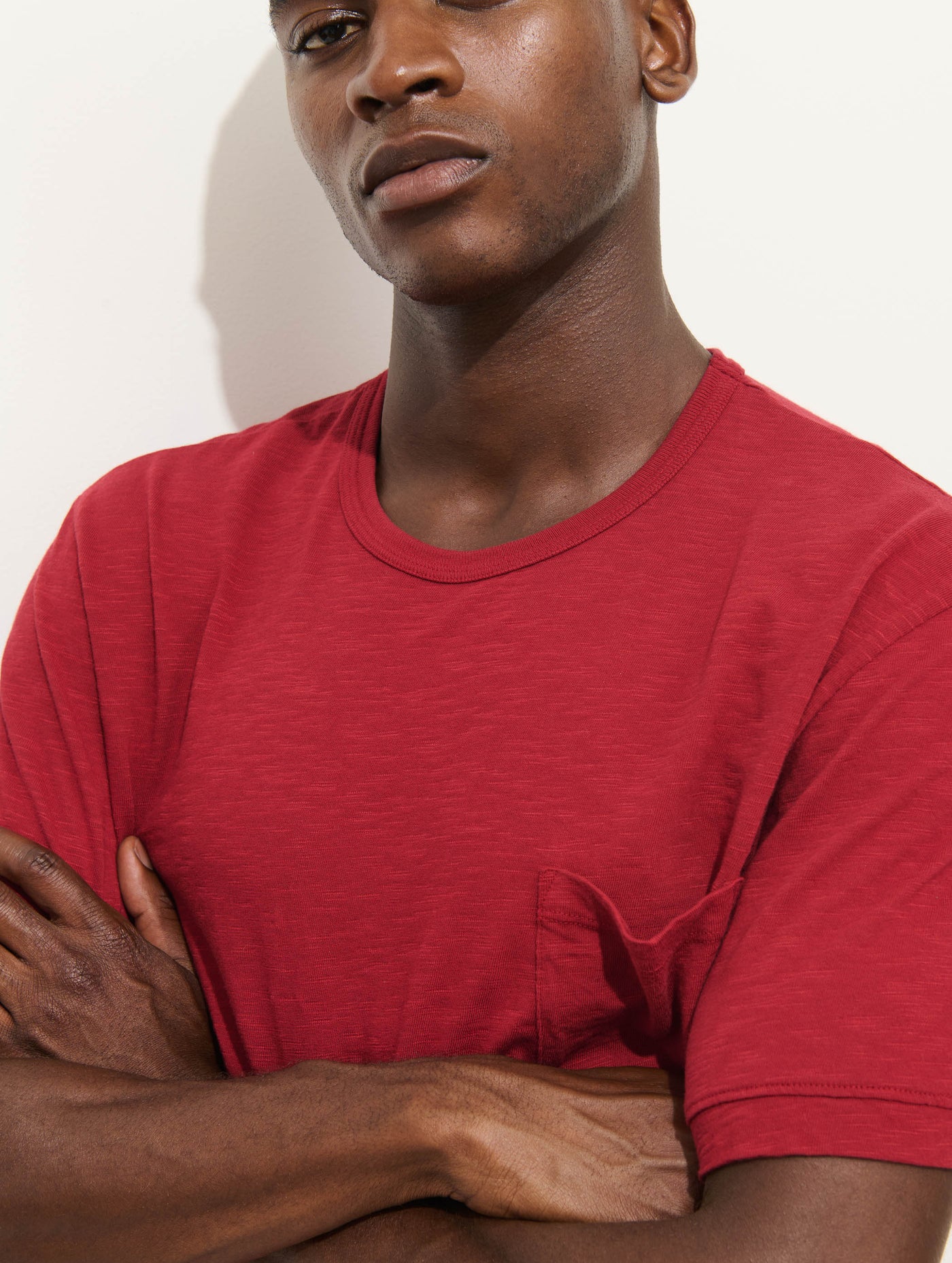 Standard Pocket Tee in Slub Cotton