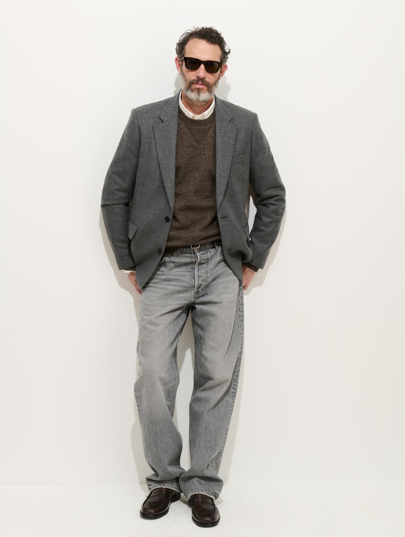 Marlon Sweatshirt In Heather Fleece