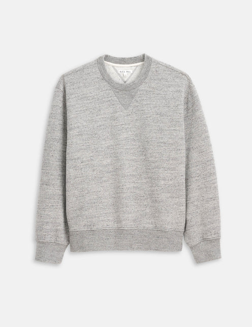 Marlon Sweatshirt In Heather Fleece