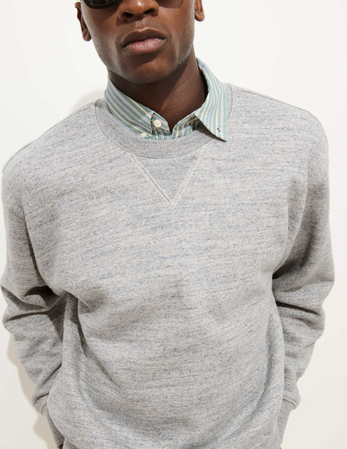 Marlon Sweatshirt In Heather Fleece