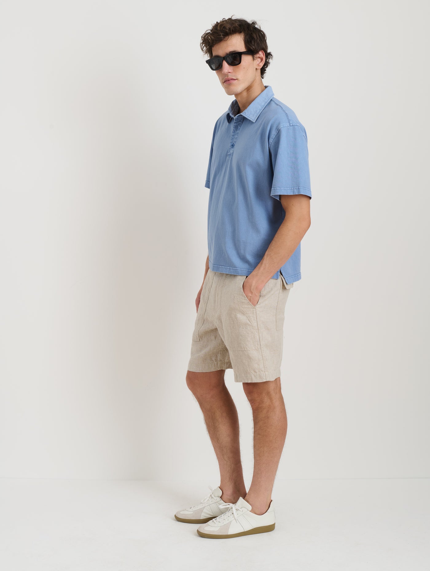Lucas Polo In Heavyweight Cotton