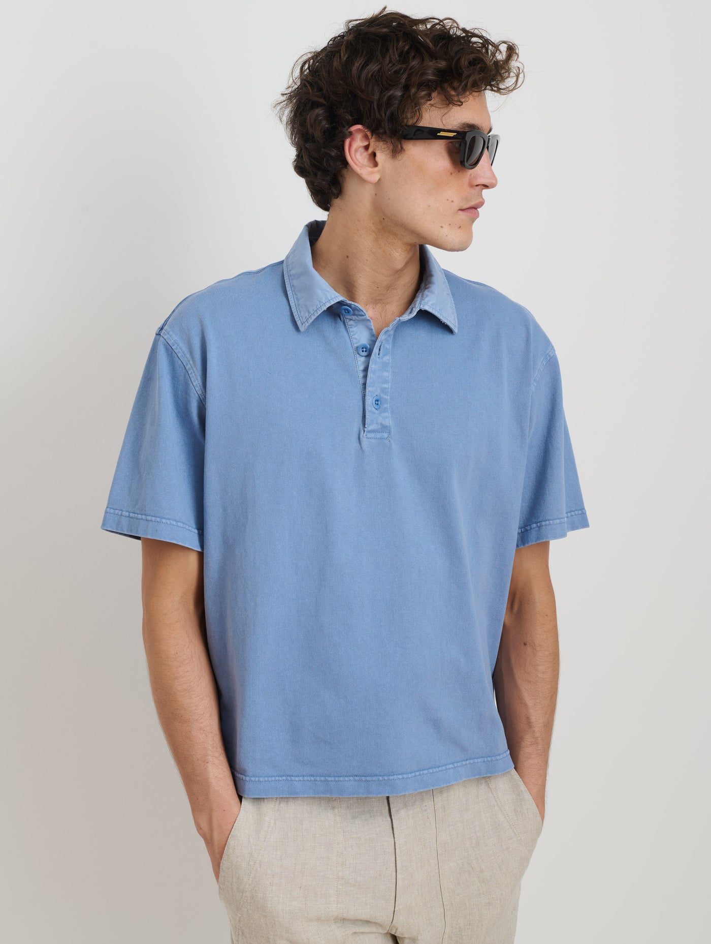 Lucas Polo In Heavyweight Cotton