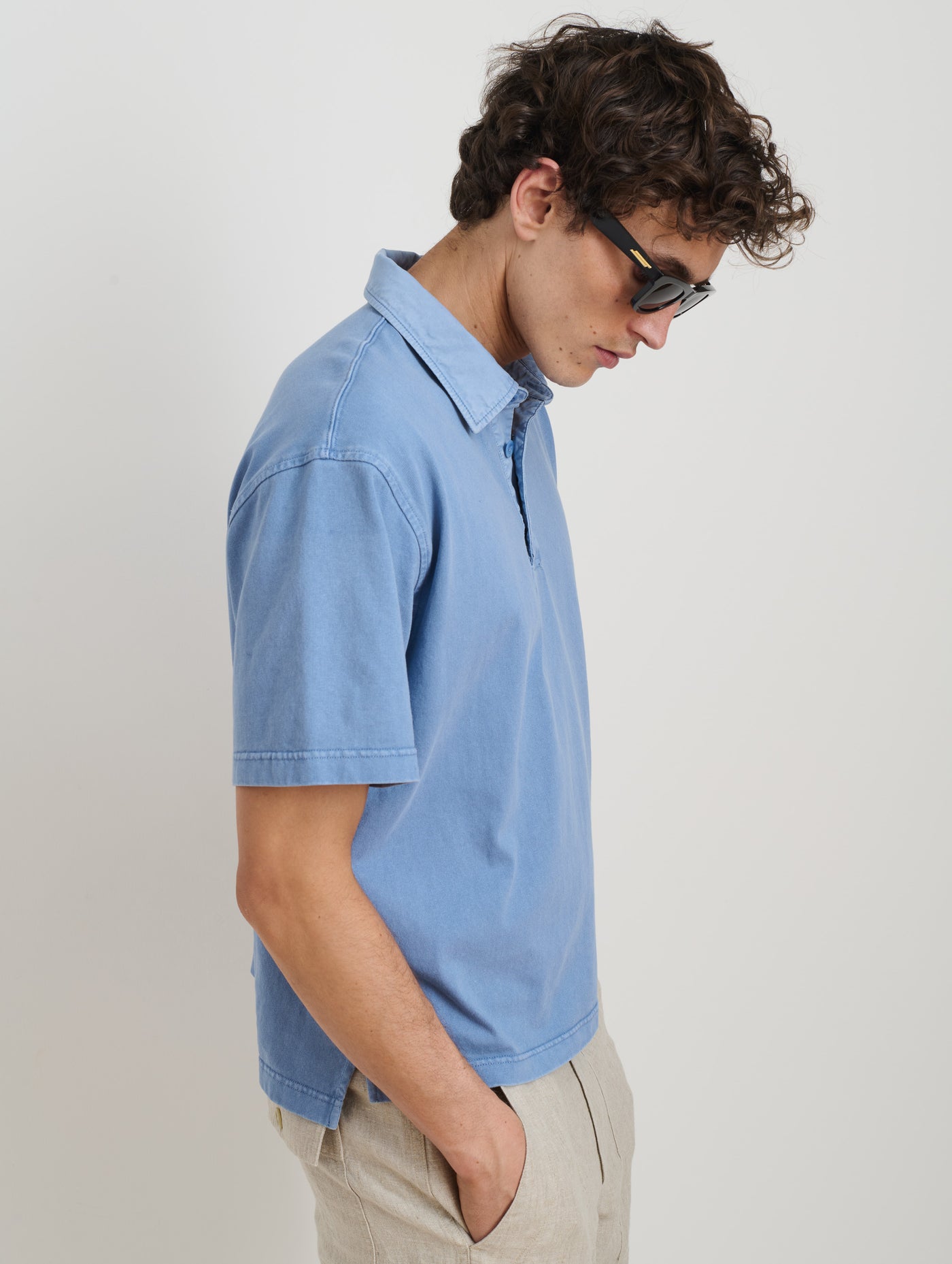 Lucas Polo In Heavyweight Cotton