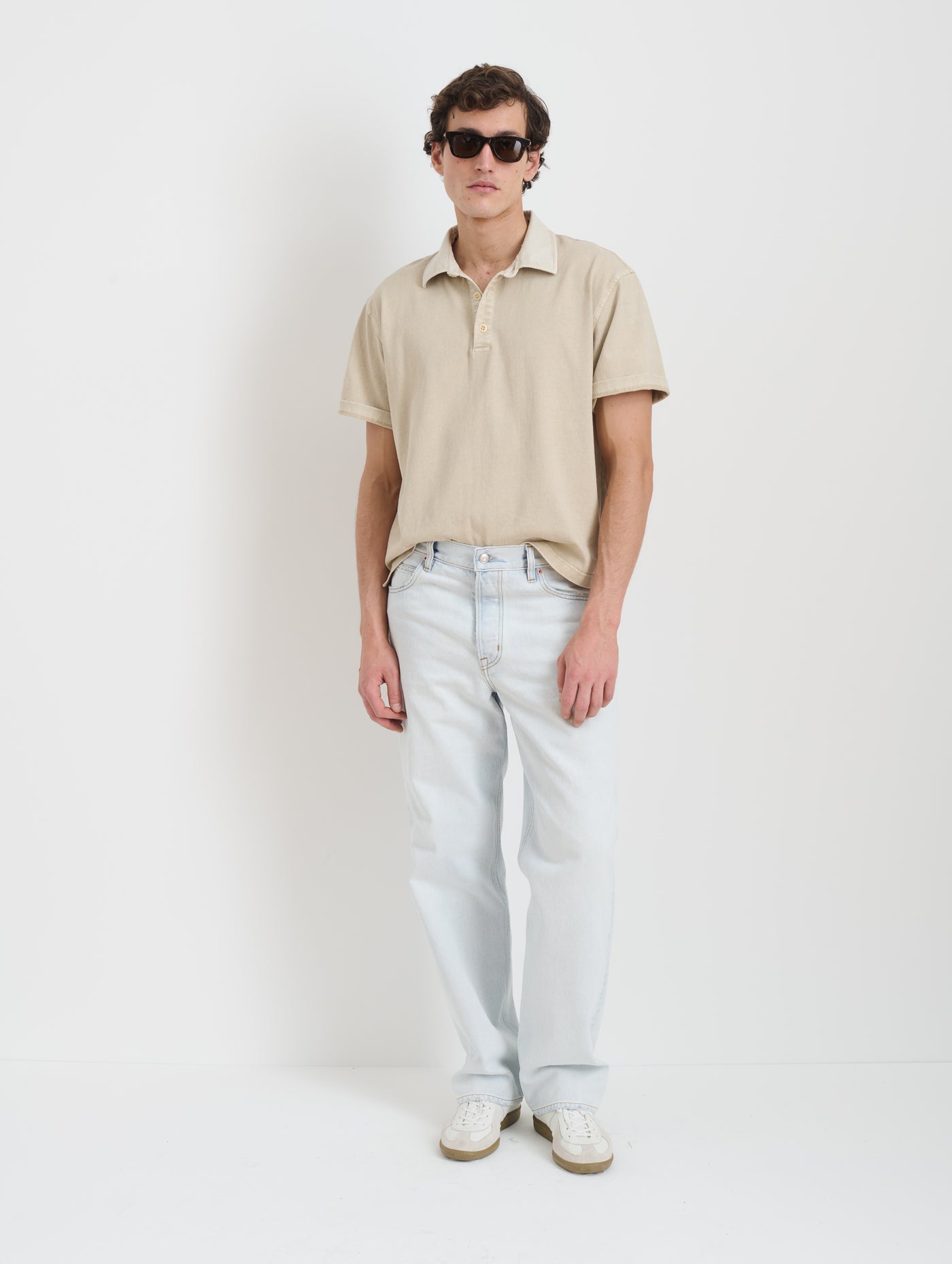 Lucas Polo In Heavyweight Cotton