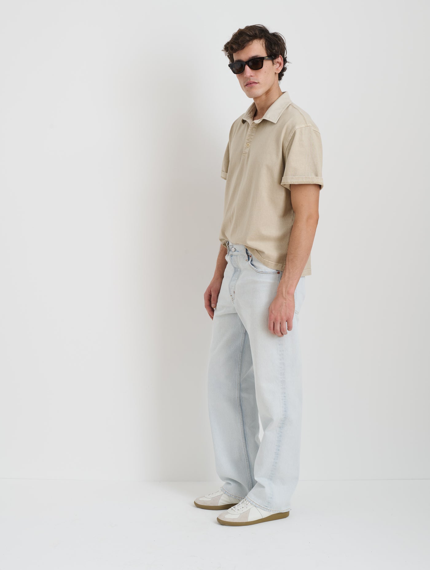 Lucas Polo In Heavyweight Cotton