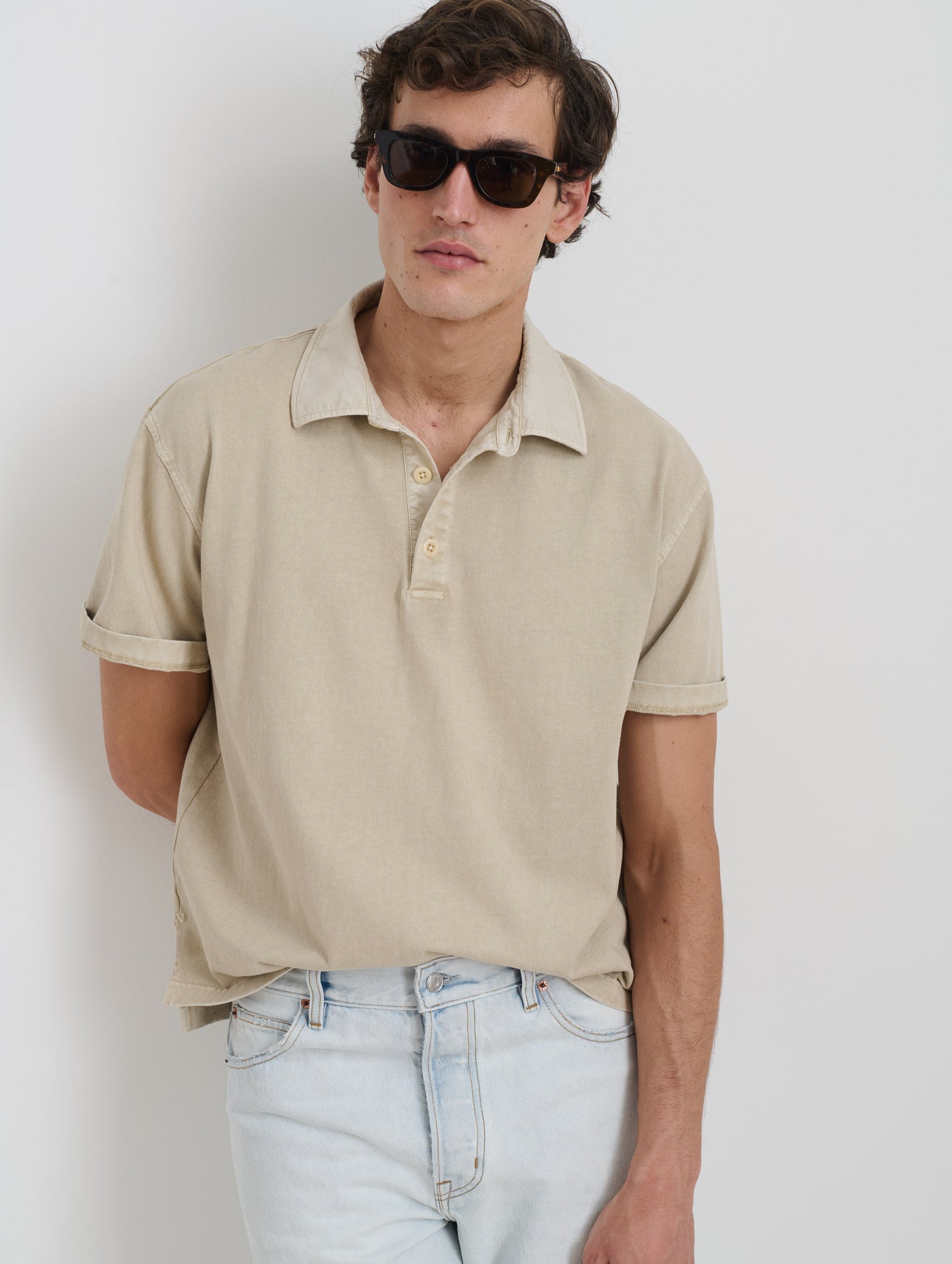 Lucas Polo In Heavyweight Cotton