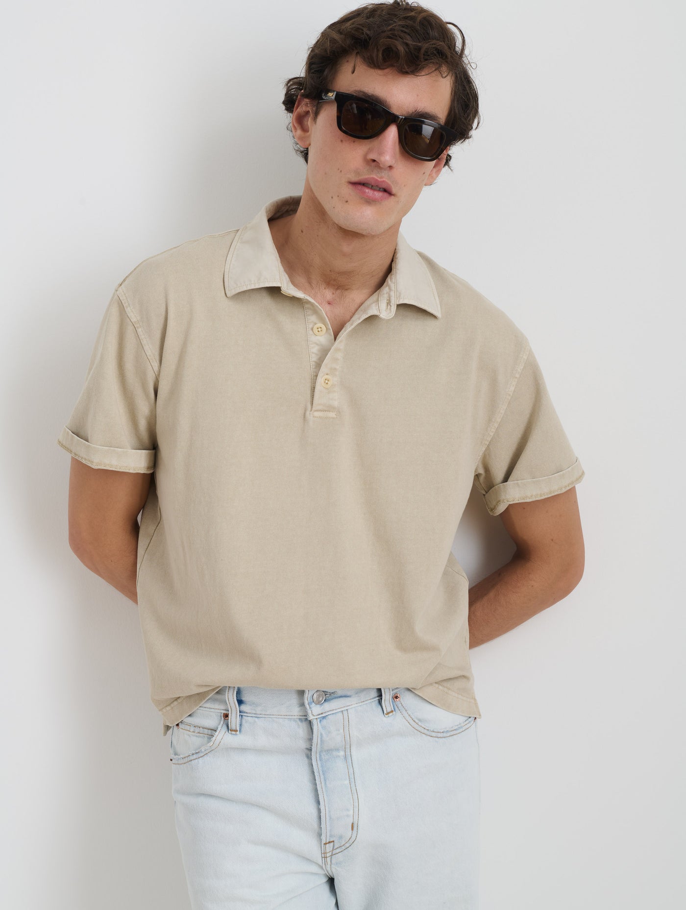 Lucas Polo In Heavyweight Cotton