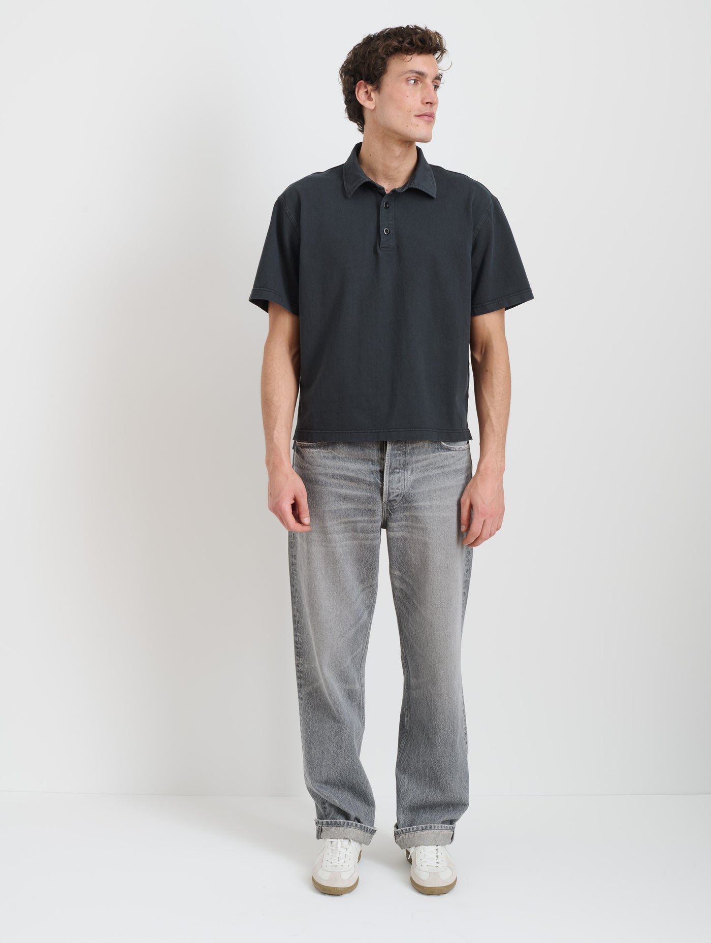 Lucas Polo In Heavyweight Cotton