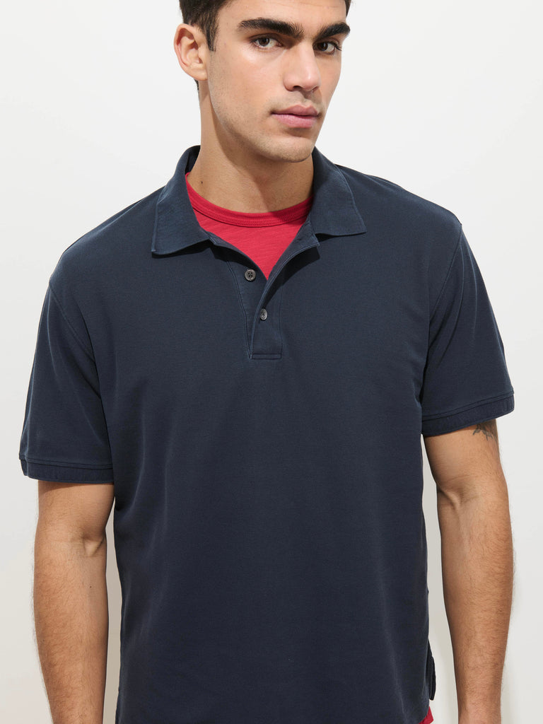 Garment Dyed Polo In Pique Cotton from Alex Mill - $98