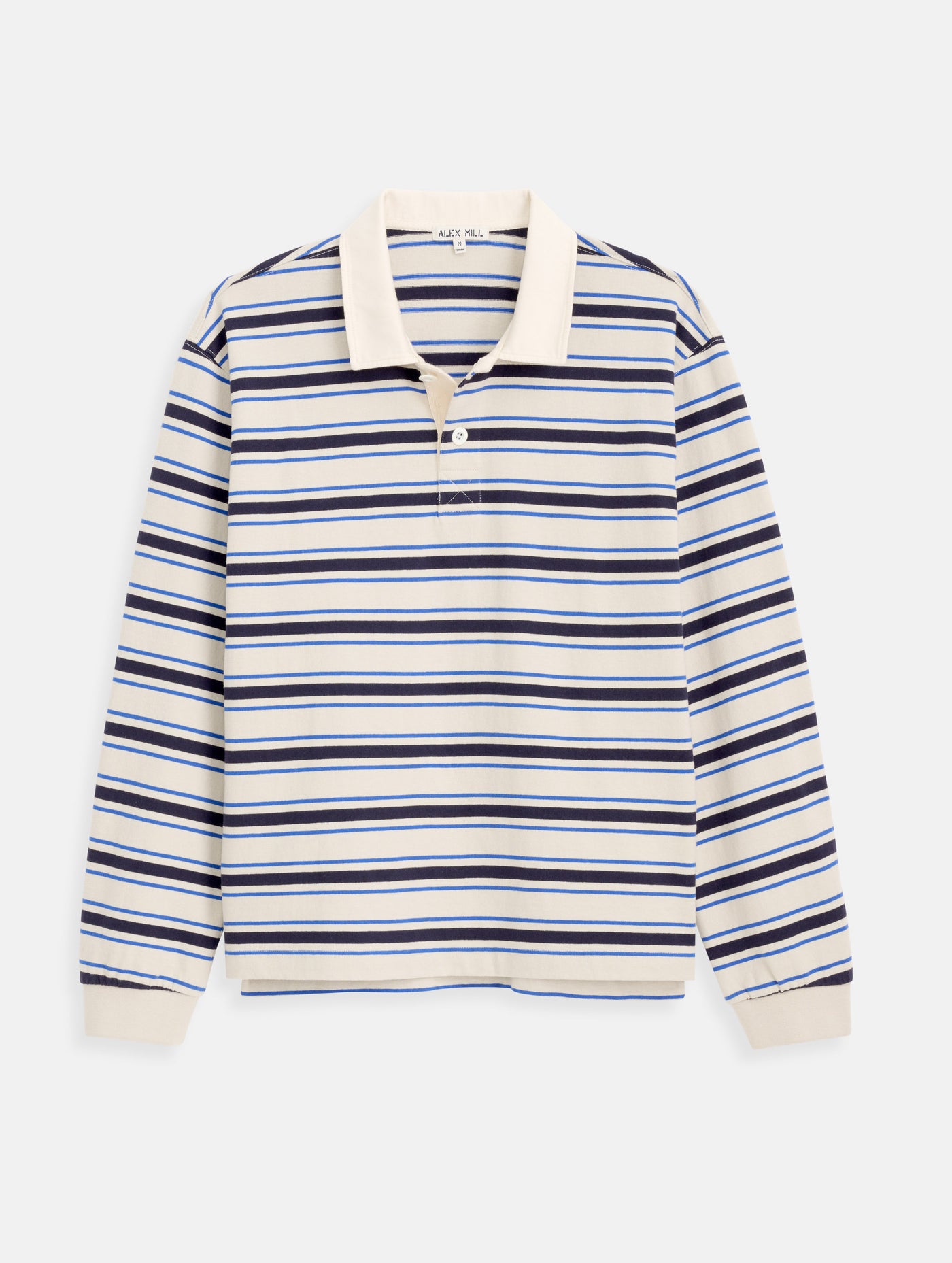 Rugby Striped Shirt In Cotton Jersey
