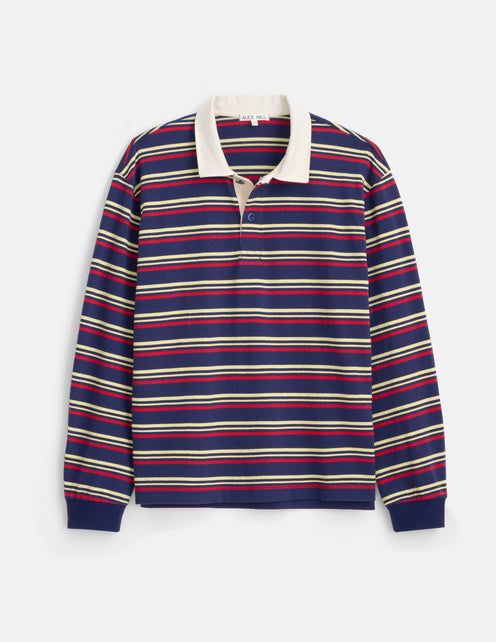 Rugby Striped in Cotton Jersey