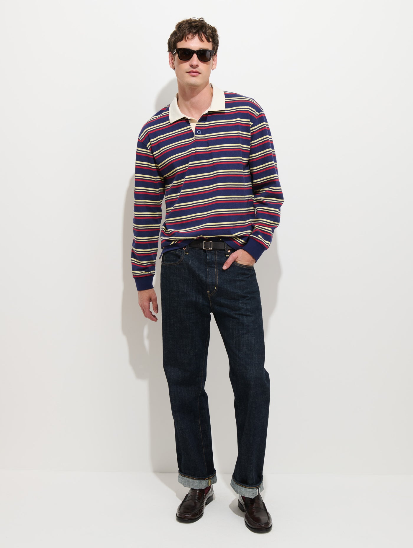 Rugby Striped in Cotton Jersey